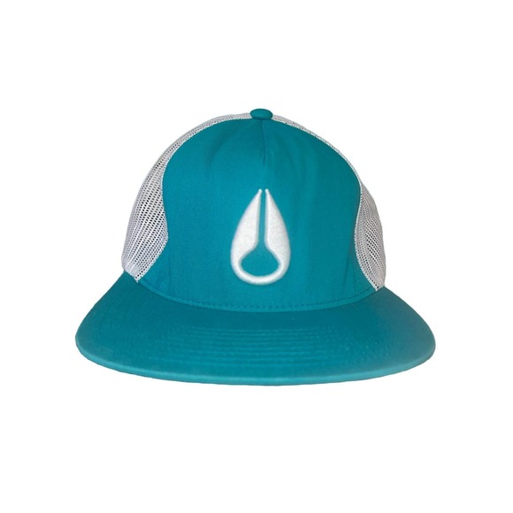 Nixon Other - Nixon Iconed Trucker Hat Snap Back Green/White
